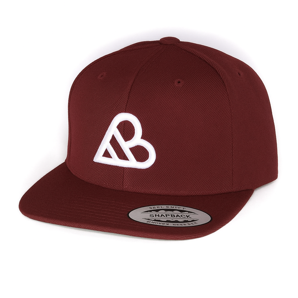 AB Logo Snapback Hat - Gray
