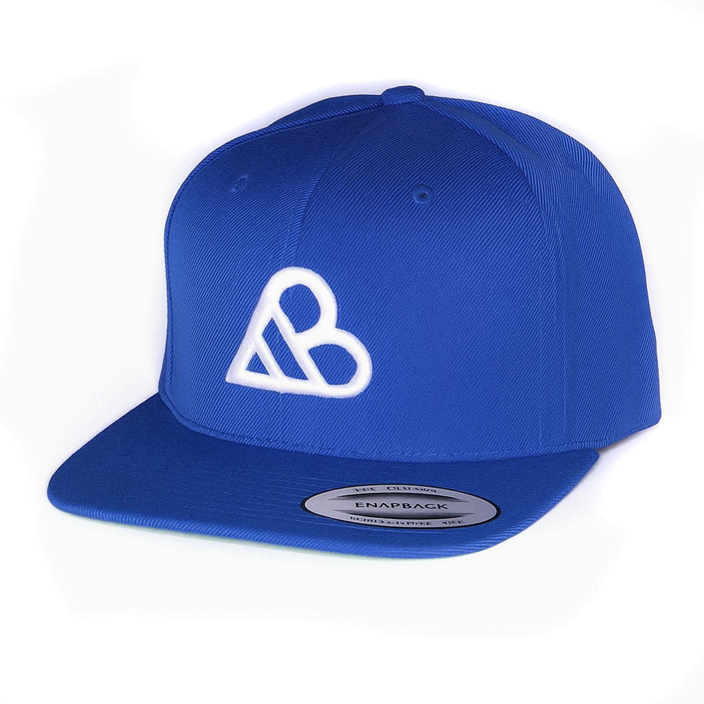 AB Logo Snapback Hat - Gray