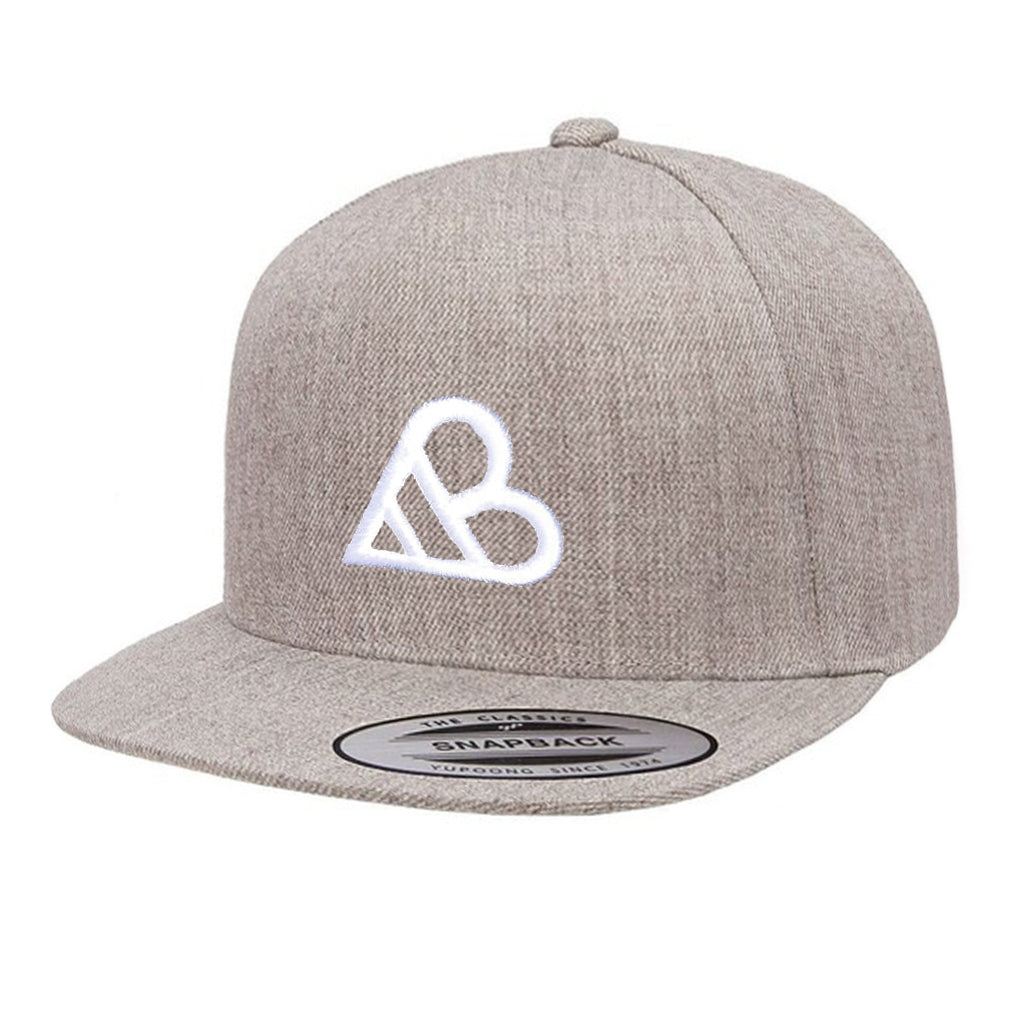 AB Logo Snapback Hat - Maroon